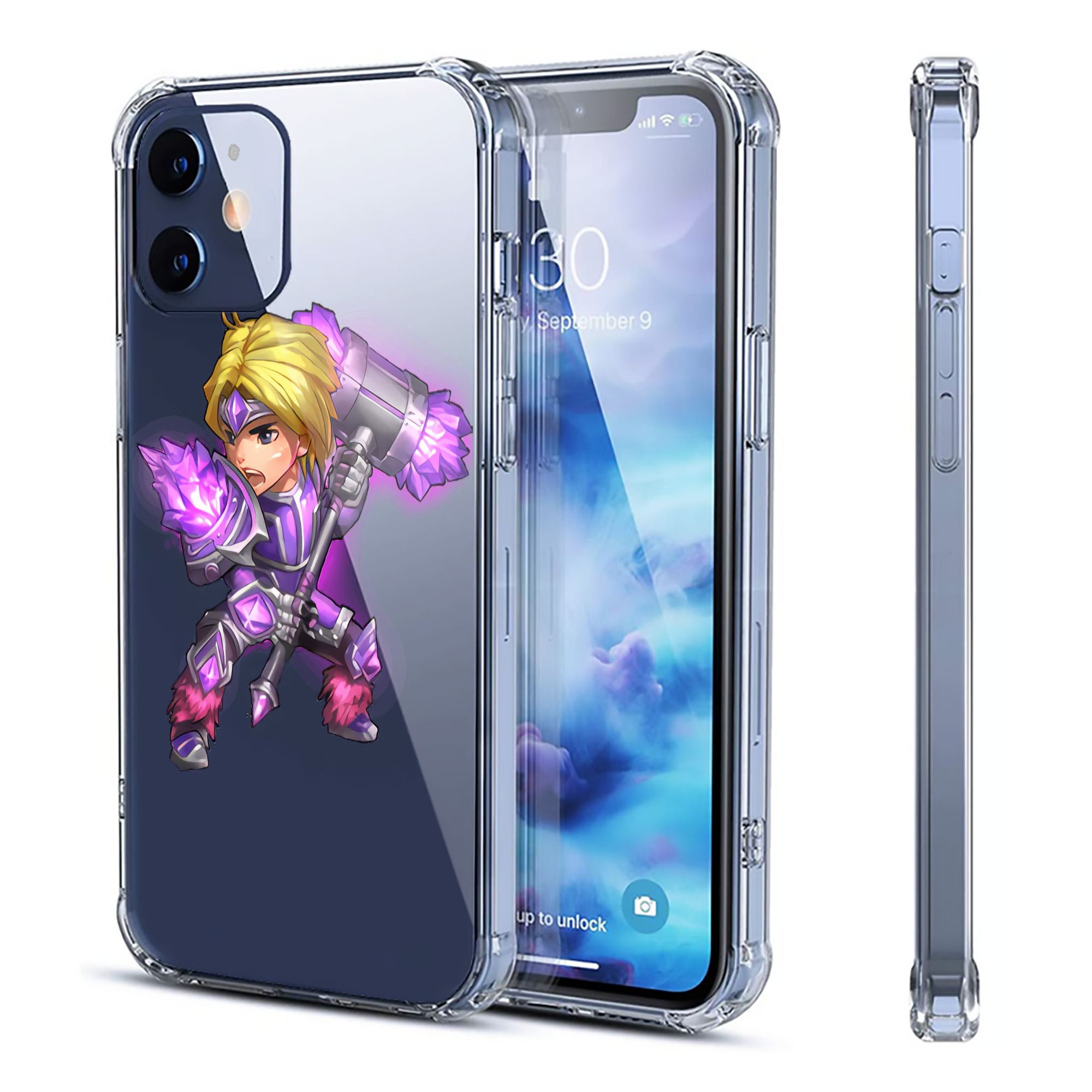 （画像用） リーグ・オブ・レジェンド League of Legends LOL 【iPhone 12シリーズ対応】透明スマホケース（クリアソフトケース）